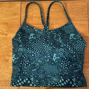 Lululemon Cropped Power Y Tank